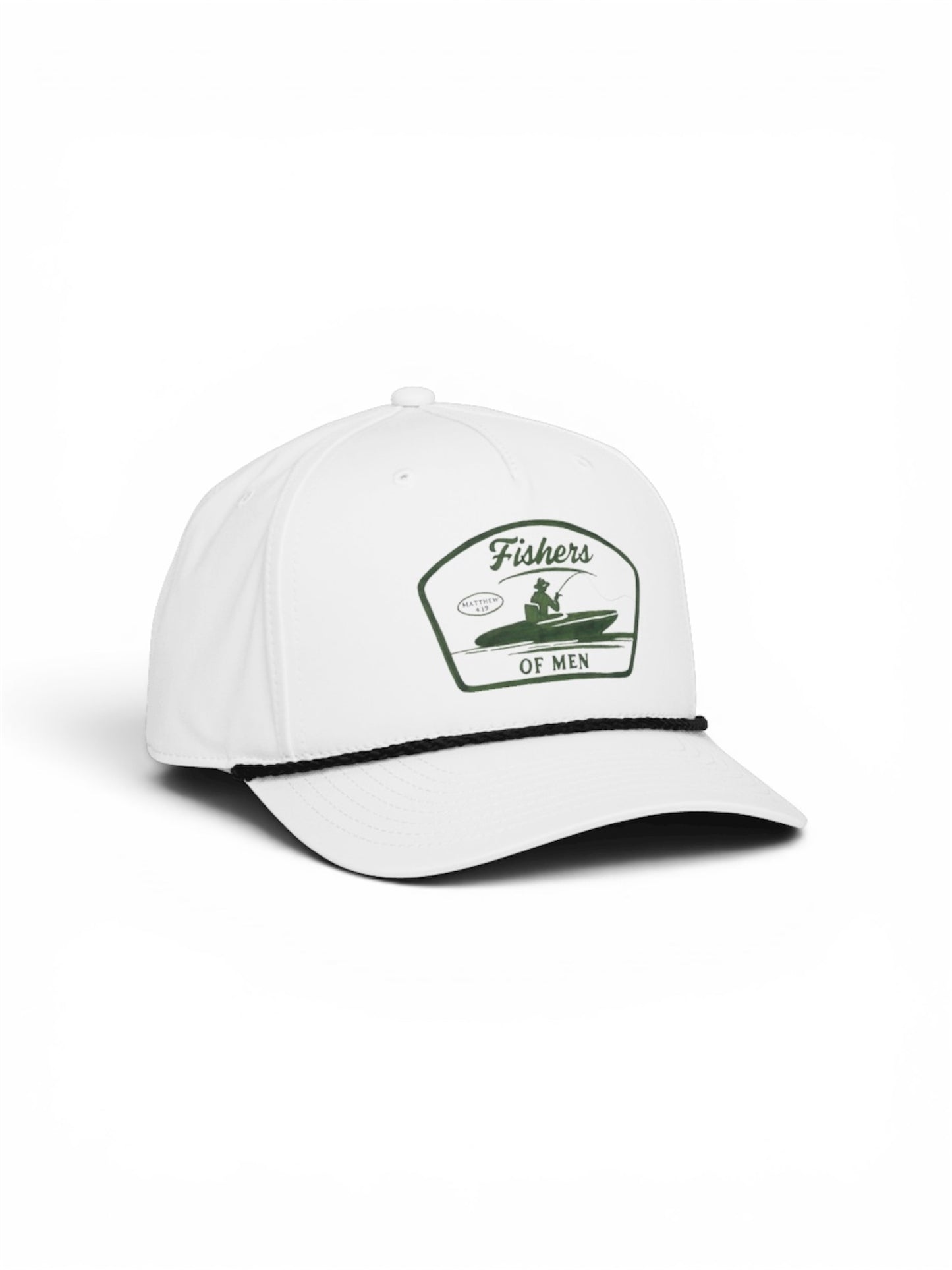 Matthew 4:19 Fishers of Men Rope Cap