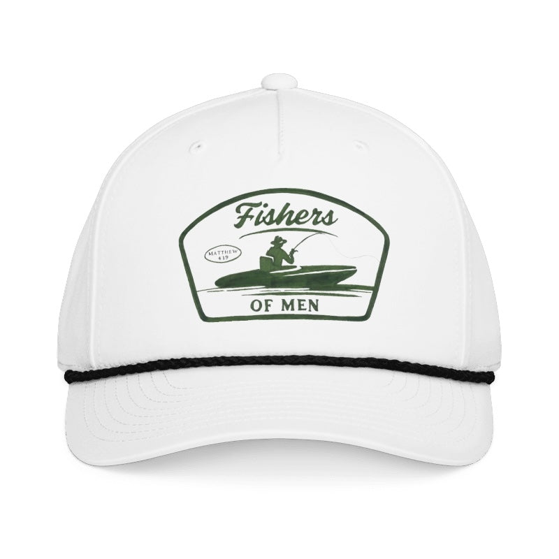 Matthew 4:19 Fishers of Men Rope Cap