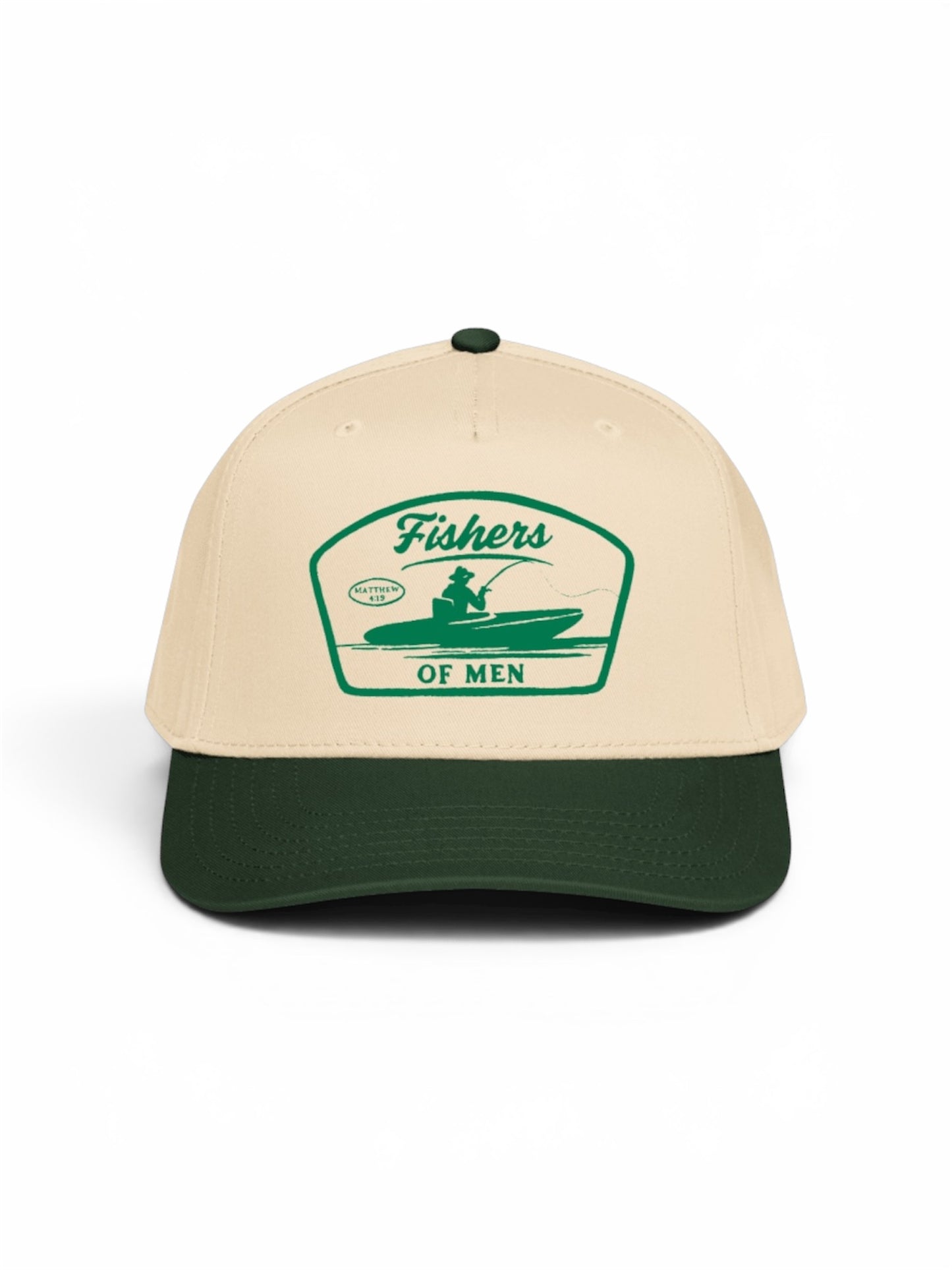 Matthew 4:19 Fishers of Men Baseball Cap