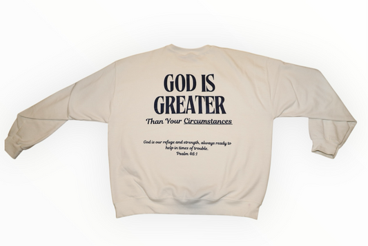 God is Greater Crew Neck