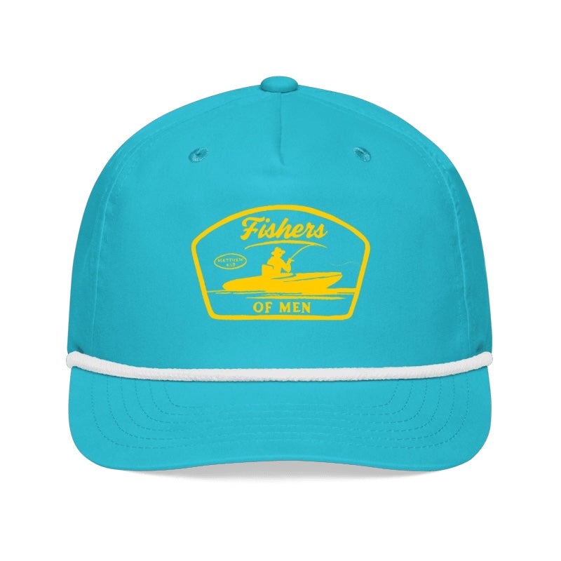Matthew 4:19 Fishers of Men Rope Cap