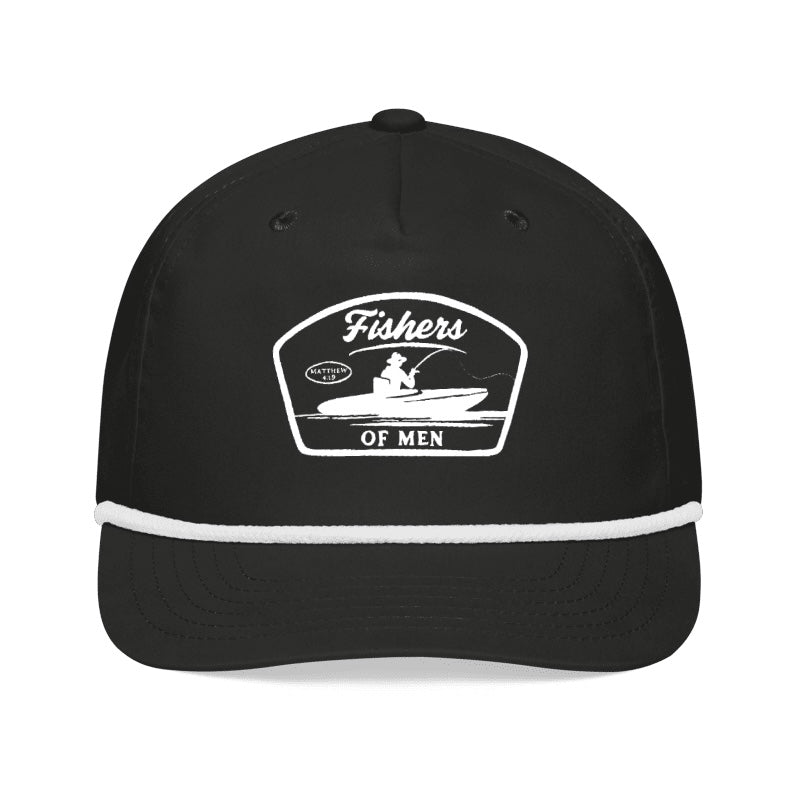 Matthew 4:19 Fishers of Men Rope Cap