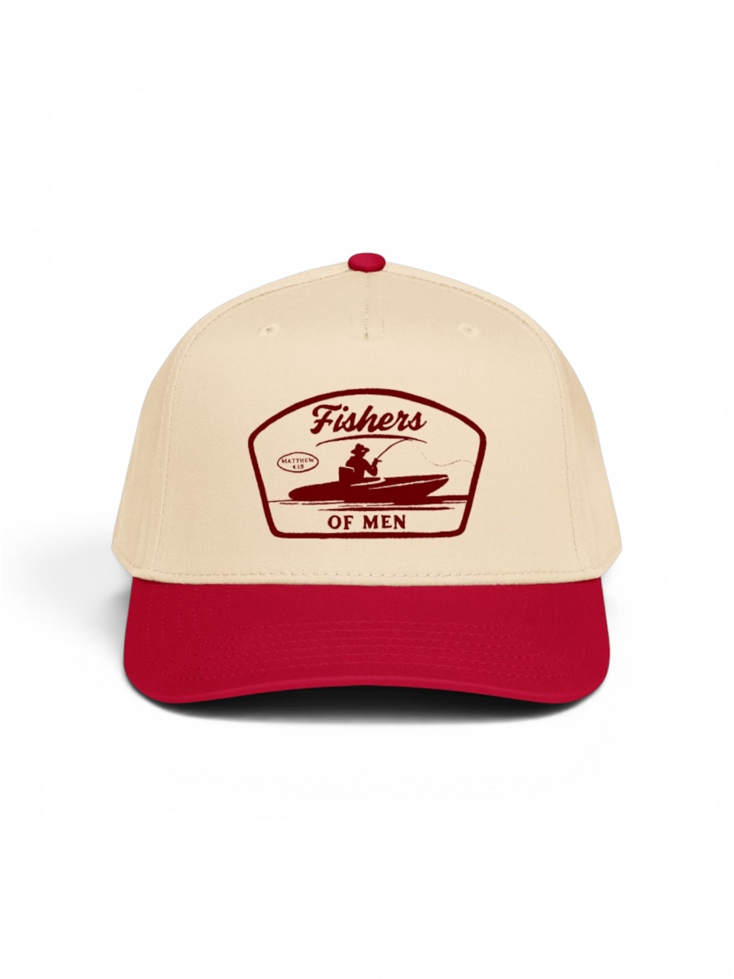 Matthew 4:19 Fishers of Men Baseball Cap