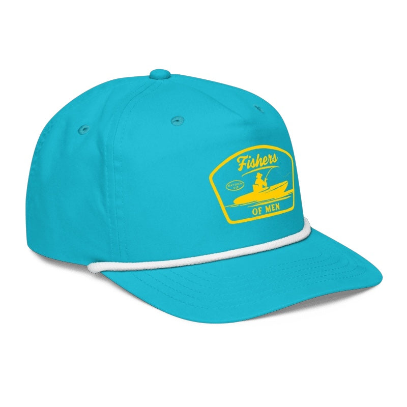 Matthew 4:19 Fishers of Men Rope Cap