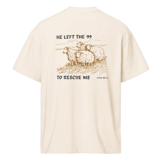 Luke 15:4-7 He Left The 99 To Rescue Me Tee