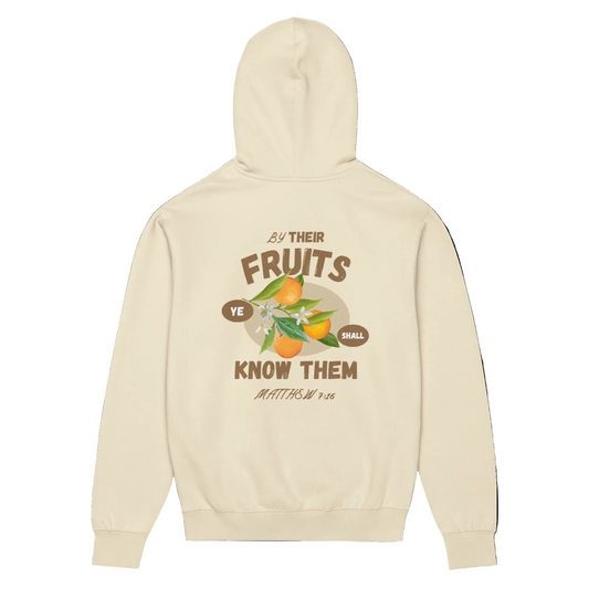 Matthew 7:20 Know Them By Their Fruits Hoodie
