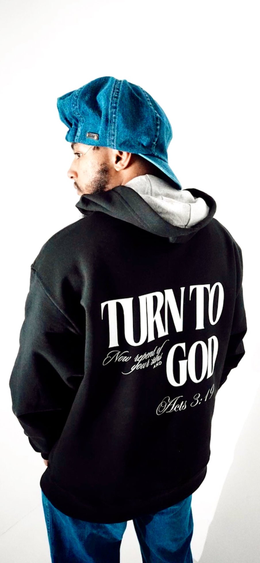 Acts 3:19 Turn To God Hoodie